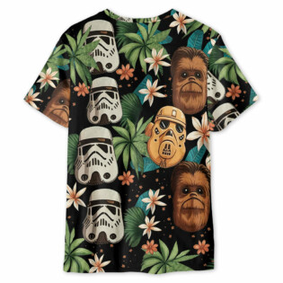 Star Wars Tropical Leaf Summer - Unisex 3D T-shirt