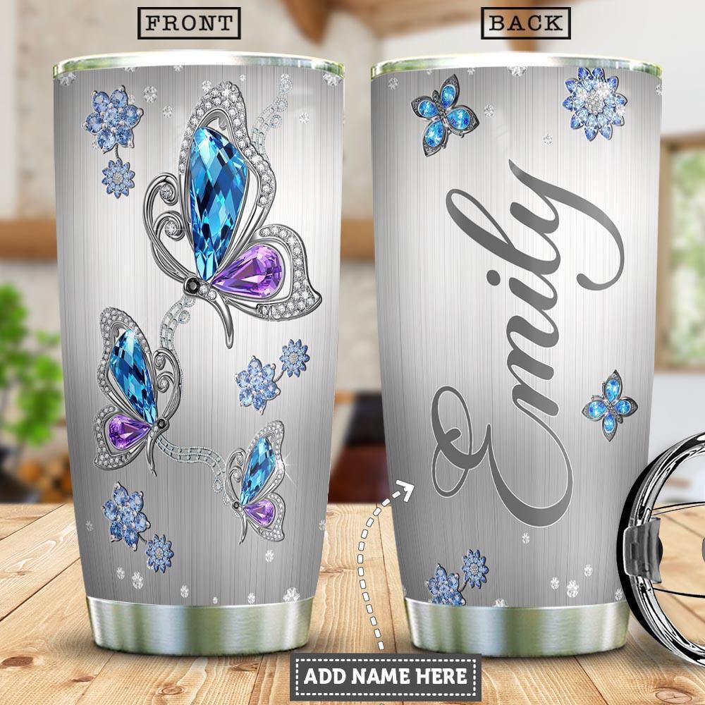 Butterfly Lover Cool Personalized - Tumbler - Owl Ohh - Owl Ohh