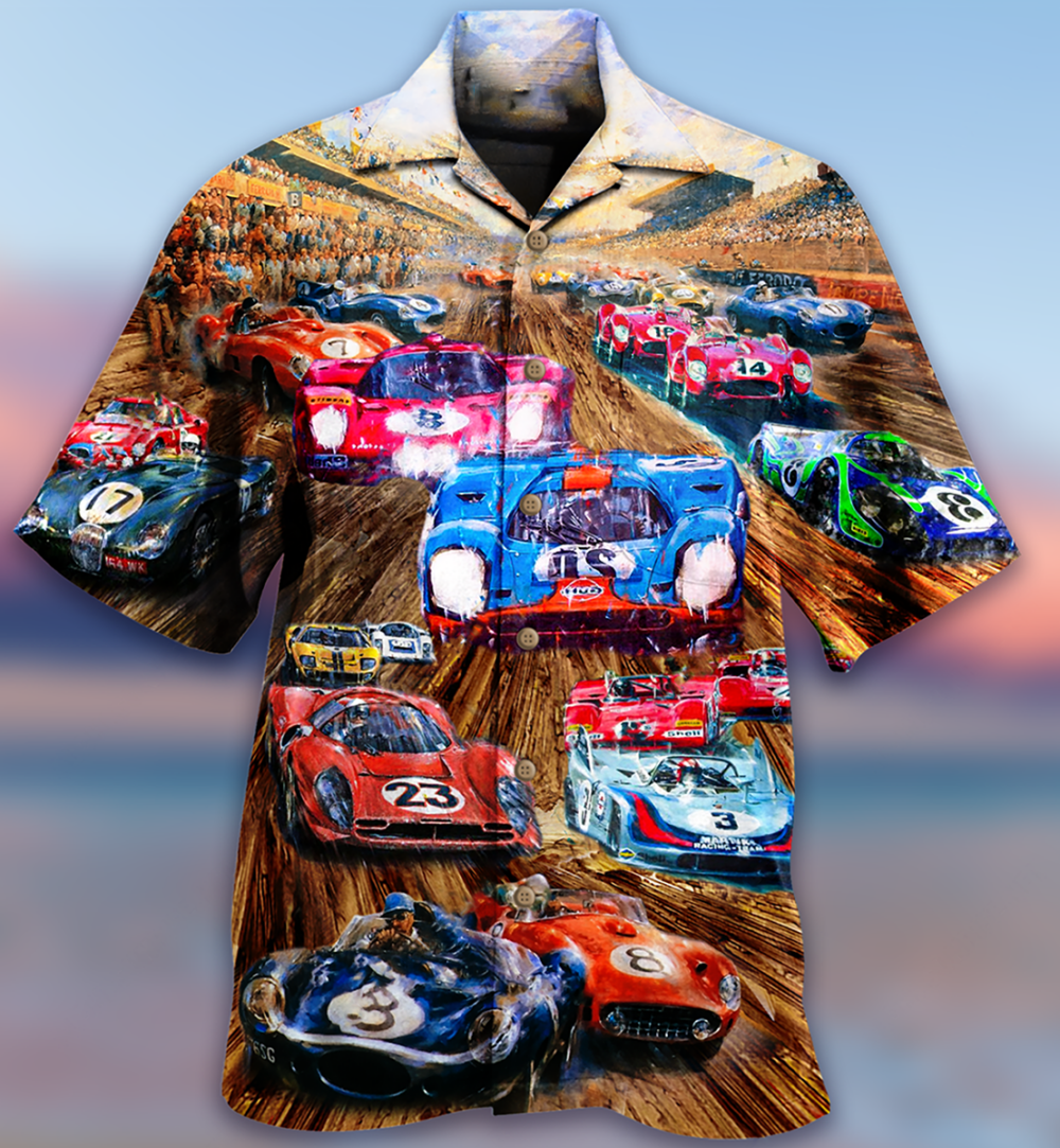 Car Racing Fast And Furious Style - Hawaiian Shirt - Owl Ohh - Owl Ohh