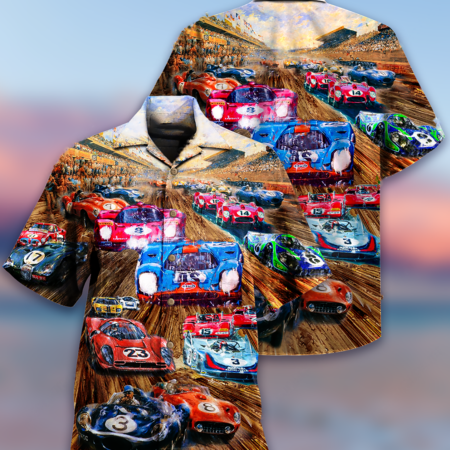 Car Racing Fast And Furious Style - Hawaiian Shirt - Owl Ohh - Owl Ohh