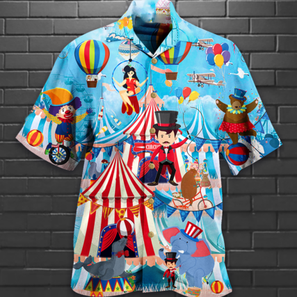 Circus Love Animals Very Much - Hawaiian Shirt - Owl Ohh - Owl Ohh