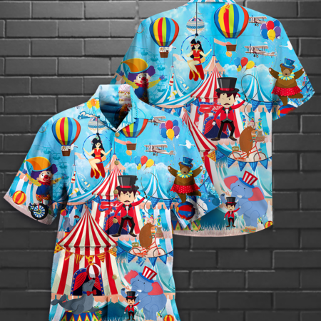 Circus Love Animals Very Much - Hawaiian Shirt - Owl Ohh - Owl Ohh