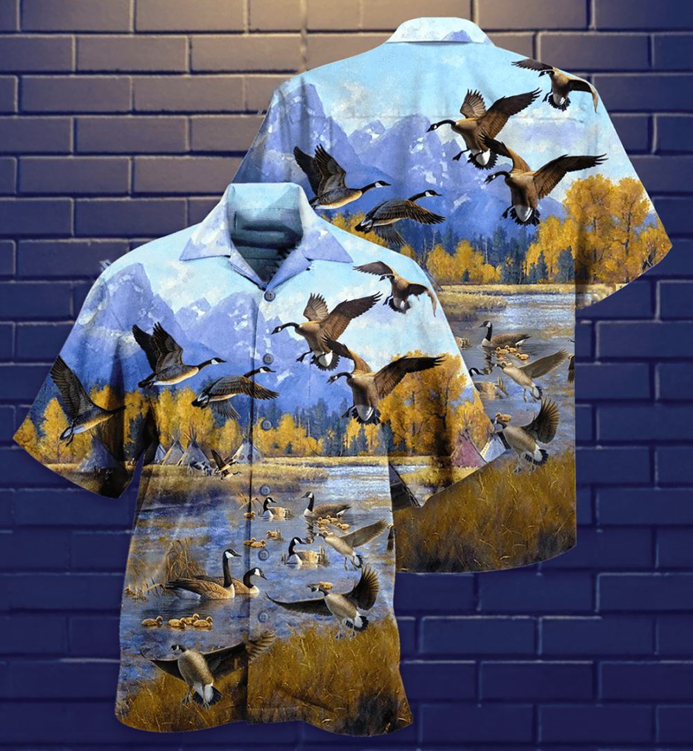 Duck Fly To Hawaii So Much Funny - Hawaiian Shirt - Owl Ohh - Owl Ohh