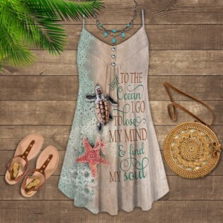 Turtle Love Beach Everytime - Summer Dress - Owl Ohh - Owl Ohh