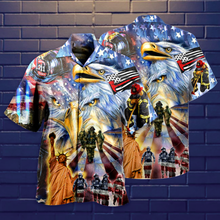 America Proud Forever With Love - Hawaiian Shirt - Owl Ohh - Owl Ohh