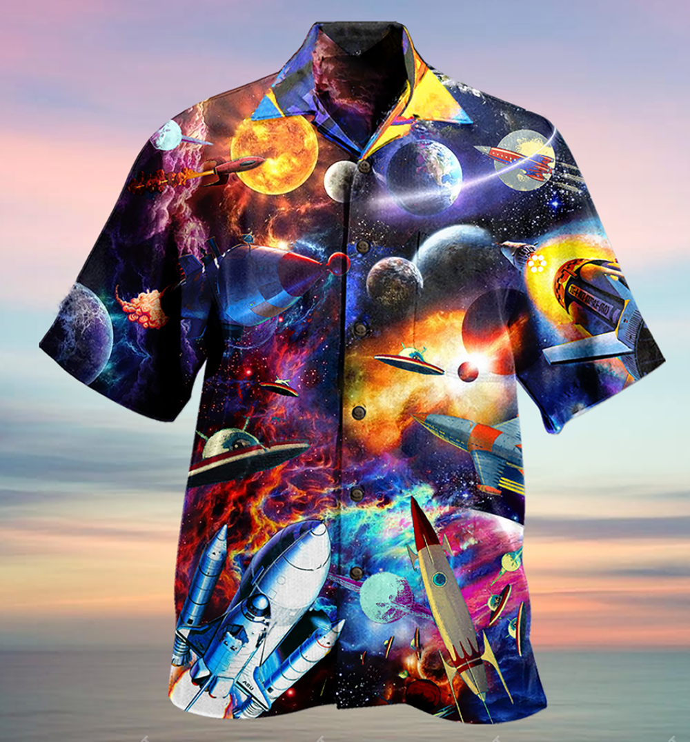 Galaxy War And Peace - Hawaiian Shirt - Owl Ohh - Owl Ohh