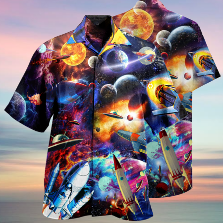 Galaxy War And Peace - Hawaiian Shirt - Owl Ohh - Owl Ohh