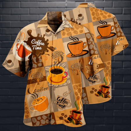 Coffee Time - Hawaiian Shirt - Owl Ohh - Owl Ohh
