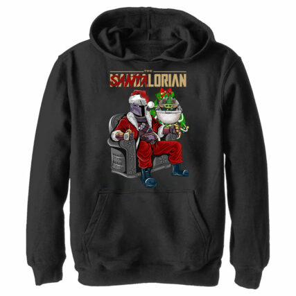 Santalorian Mandalorian In Another World - 2D Hoodie - Owl Ohh-Owl Ohh
