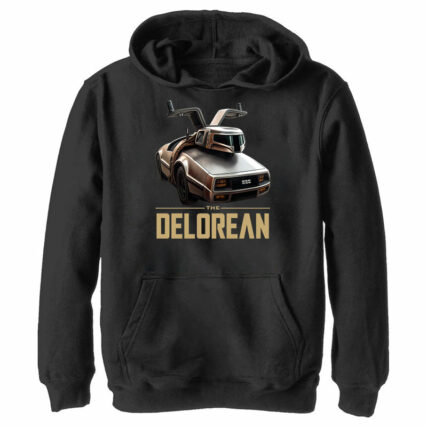 Delorean Mandalorian In Another World - 2D Hoodie - Owl Ohh-Owl Ohh