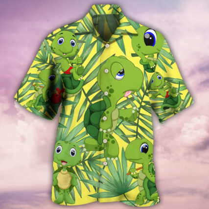 Turtle I Am A Slow Runner - Hawaiian Shirt - Owl Ohh - Owl Ohh