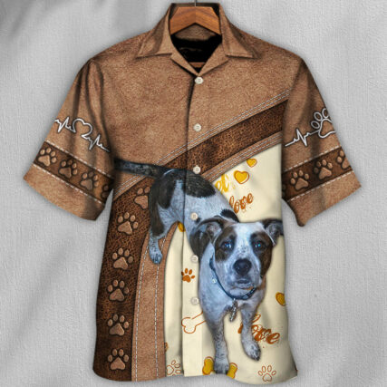 Dog Is My Best Friend For Life Custom Photo For Jeffrey - Hawaiian Shirt - Owl Ohh for men and women, kids - Owl Ohh