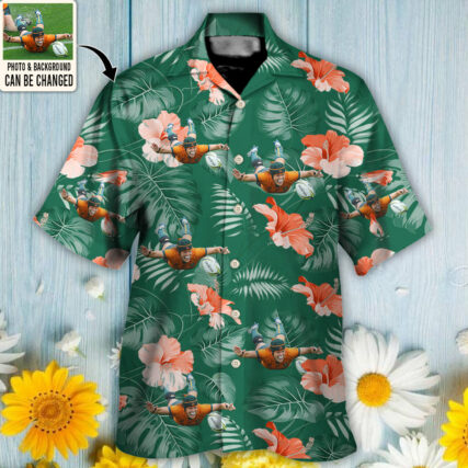 Rugby You Want Tropical Style Custom Photo - Hawaiian Shirt - Personalized Photo Gifts for men and women, kids - Owl Ohh