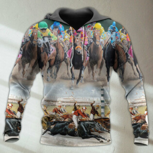 Horse Racing Great Horse Best Seat - Hoodie - Owl Ohh - Owl Ohh
