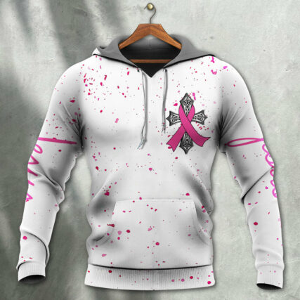 Breast Cancer Awareness We Wear Pink For Myself - Hoodie - Owl Ohh - Owl Ohh
