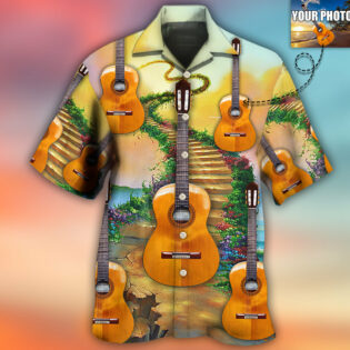 Guitar Various Style Custom Photo - Hawaiian Shirt - Owl Ohh - Owl Ohh