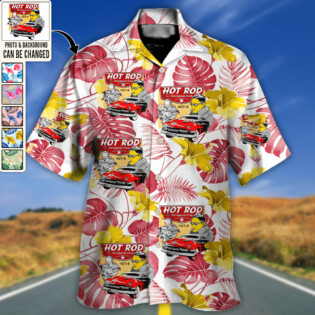 Hot Rod Club You Want Tropical Style Custom Photo - Hawaiian Shirt - Personalized Photo Gifts for men and women, kids - Owl Ohh