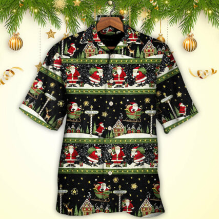 Christmas Santa Claus Big Night - Hawaiian Shirt - Owl Ohh - Owl Ohh
