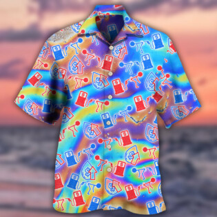 Gas Pump Oil Fuel Petrol - Hawaiian Shirt - Owl Ohh - Owl Ohh