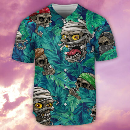 Skull Hide And Seek - Baseball Jersey - Owl Ohh - Owl Ohh