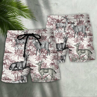 Goat Tropical Style - Beach Short - Owl Ohh - Owl Ohh