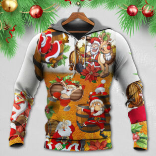 Christmas Dear Santa Heres Your Beer - Hoodie - Owl Ohh - Owl Ohh