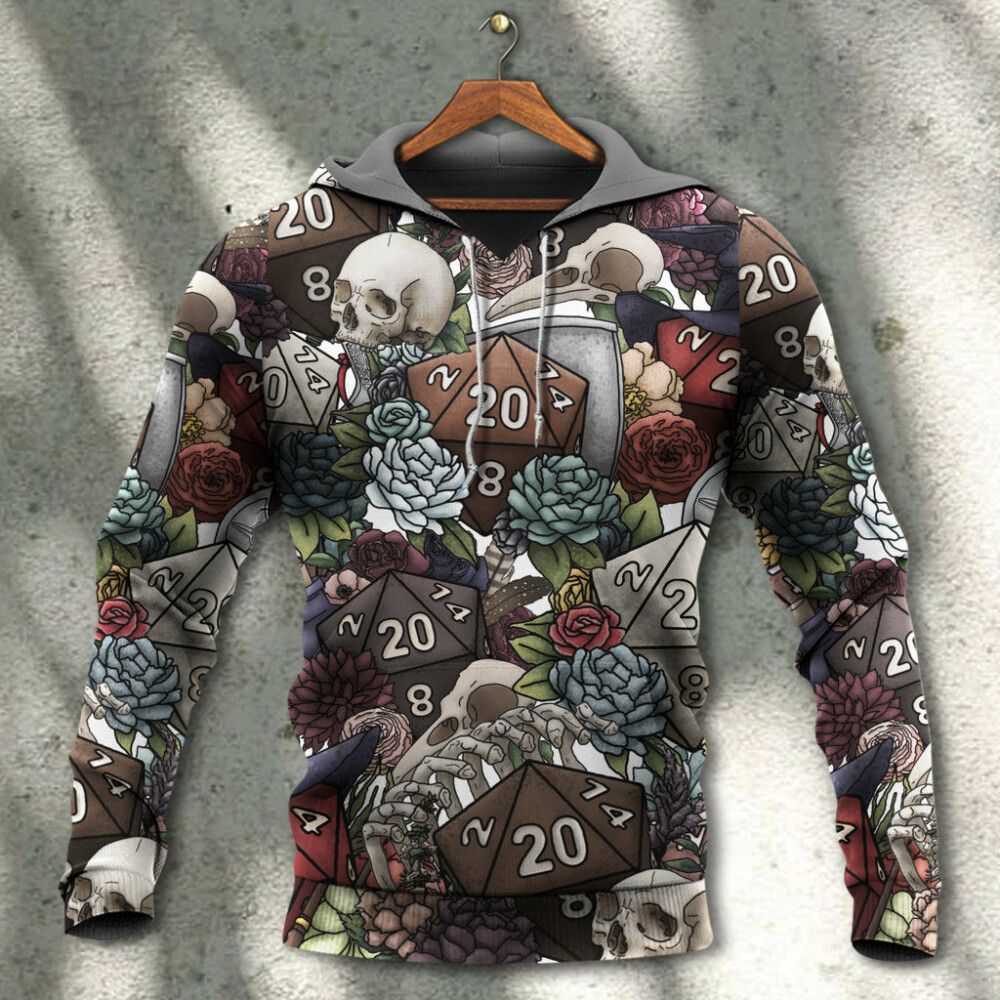D20 Dice Dark Vibe - Hoodie - Owl Ohh - Owl Ohh