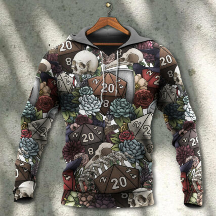 D20 Dice Dark Vibe - Hoodie - Owl Ohh - Owl Ohh