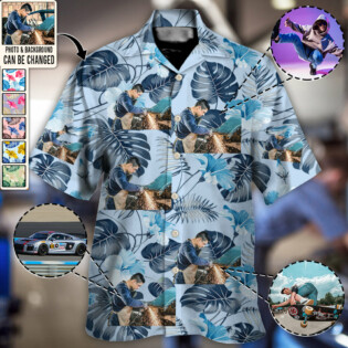 Whatever You Want Tropical Custom Photo - Hawaiian Shirt - Personalized Photo Gifts-Owl Ohh
