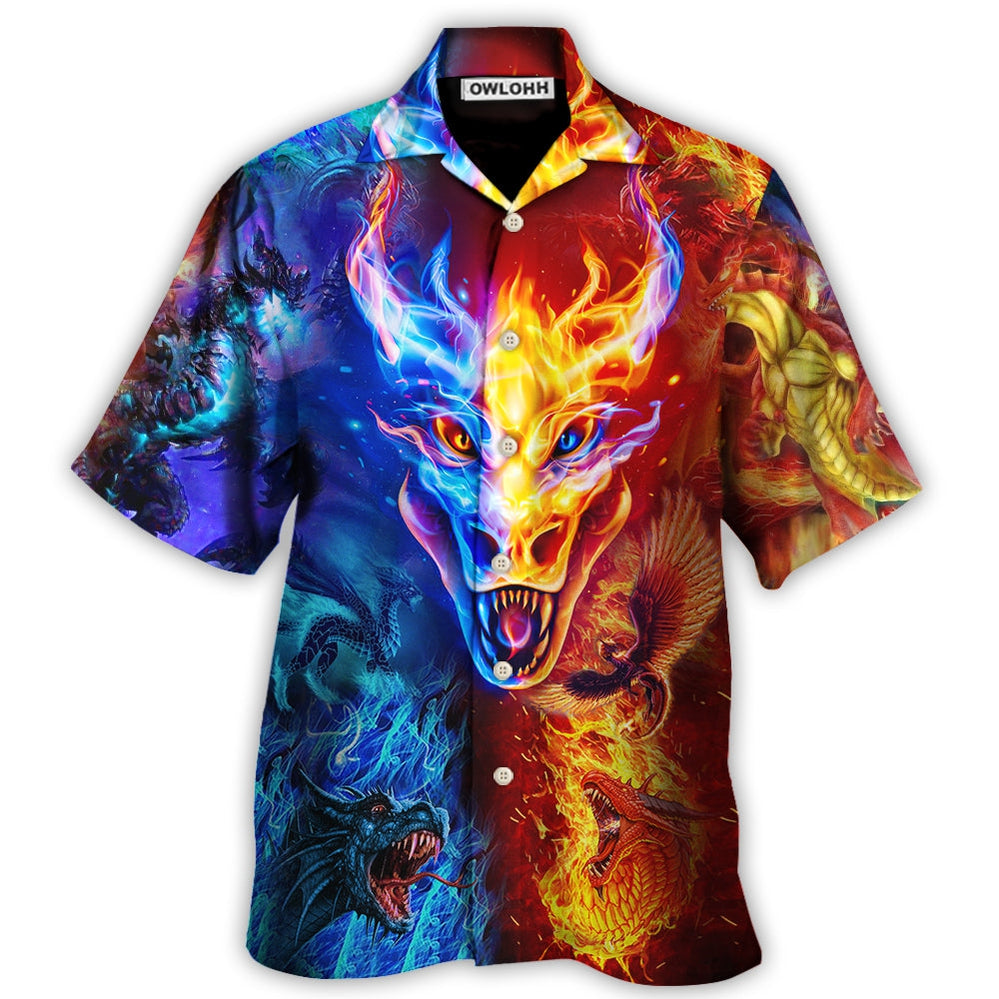 Dragon Love Life Amazing Style - Hawaiian Shirt - Owl Ohh - Owl Ohh
