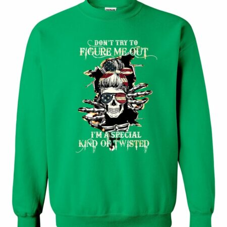 DON'T TRY TO FIGURE ME OUT COTTON SHIRT - TLTW2811221
