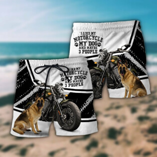 German Shepherd My Cool Dog Various Style - Beach Short - Owl Ohh - Owl Ohh