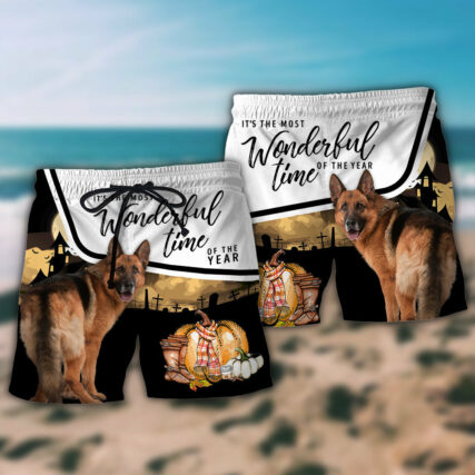 German Shepherd My Cool Dog Various Style - Beach Short - Owl Ohh - Owl Ohh