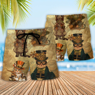 Cat Luxury Style - Beach Short - Owl Ohh - Owl Ohh