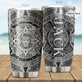 Aztec Mexico Cool Style Personalized - Tumbler - Owl Ohh