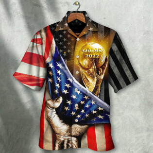 World Cup Qatar 2022 USA Will Be The Champion - Hawaiian Shirt - Owl Ohh - Owl Ohh