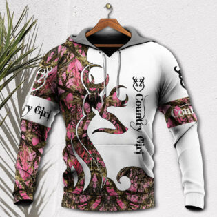 Hunting Country Girl Pink Camo - Hoodie - Owl Ohh - Owl Ohh
