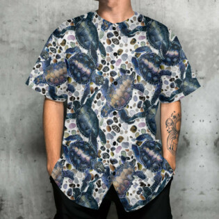 Turtle Art Fantastic Style - Baseball Jersey - Owl Ohh - Owl Ohh
