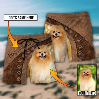Dog My Lovely Dog Custom Photo Personalized - Beach Short - Owl Ohh - Owl Ohh