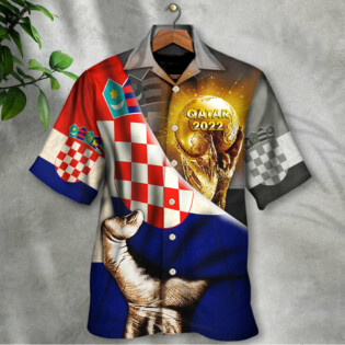 World Cup Qatar 2022 Croatia Will Be The Champion - Hawaiian Shirt - Owl Ohh - Owl Ohh