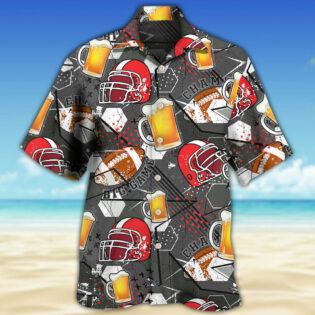 Beer I Like Beer And Rugby And Maybe 3 People - Hawaiian Shirt - Owl Ohh - Owl Ohh