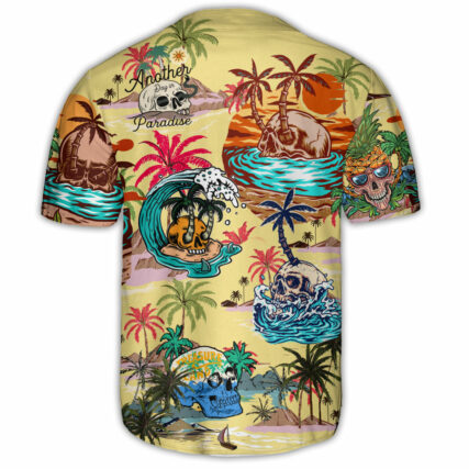 Skull Paradise Love It - Baseball Jersey - Owl Ohh - Owl Ohh