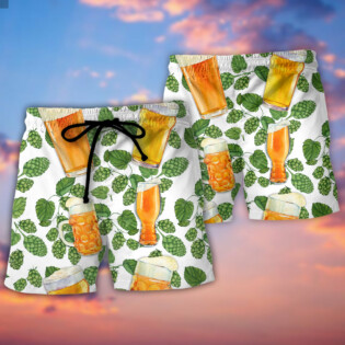 Craft Beer Cool Style - Beach Short - Owl Ohh