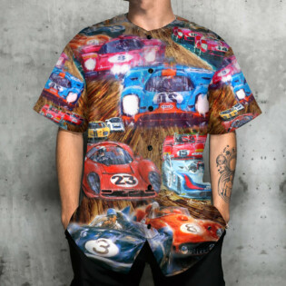 Car Racing Fast And Furious Love Racing - Baseball Jersey - Owl Ohh - Owl Ohh