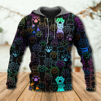 Cat Cutie Little Paw - Hoodie - Owl Ohh - Owl Ohh