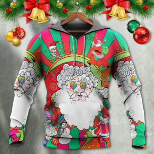 Hippie Santa Fantasy World Unreal - Hoodie - Owl Ohh - Owl Ohh