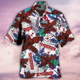 Demogorgon Monster Hawaiian Pattern - Hawaiian Shirt - Owl Ohh - Owl Ohh