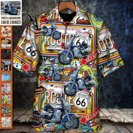 Motorcycle Burn Rubber Not Your Sole - Hawaiian Shirt - Personalized Photo Gifts, Custom Photo Gifts, Personalized Gifts Ideas - Owl Ohh
