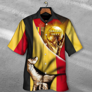 World Cup Qatar 2022 Belgium Will Be The Champion Flag Vintage - Hawaiian Shirt - Owl Ohh - Owl Ohh