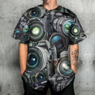 Camera Look Through Cameras - Baseball Jersey - Owl Ohh - Owl Ohh